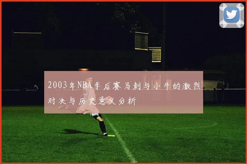 2003年NBA季后赛马刺与小牛的激烈对决与历史意义分析